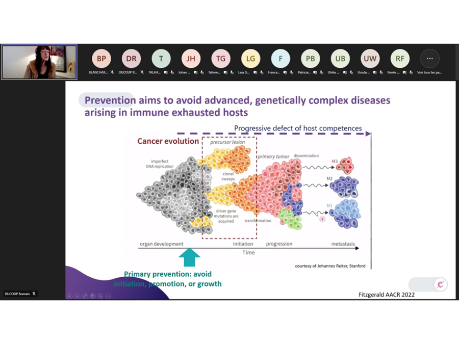 S. Delaloge CCE lecture presentation on cancer prevention