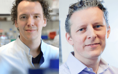 New members of the CCE Board of Directors: Wilbert Zwart and Michiel van der Heijden, from NKI